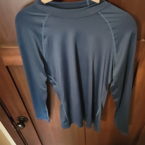 Men's Long Sleeve Compression Base Layer Shirt Sport Fitness Cycling Size Large - Picture 3 of 5